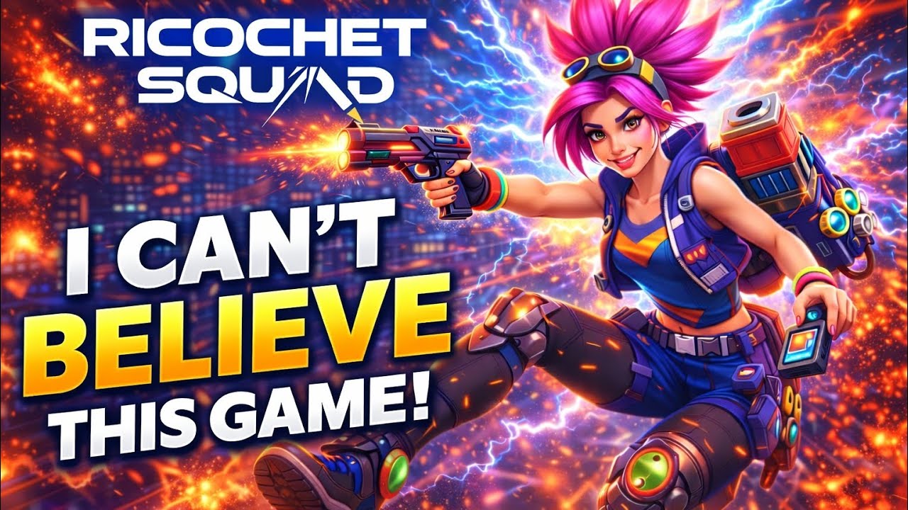 I CAN'T BELIEVE THIS GAME! | RICOCHET SQUAD GAMEPLAY
