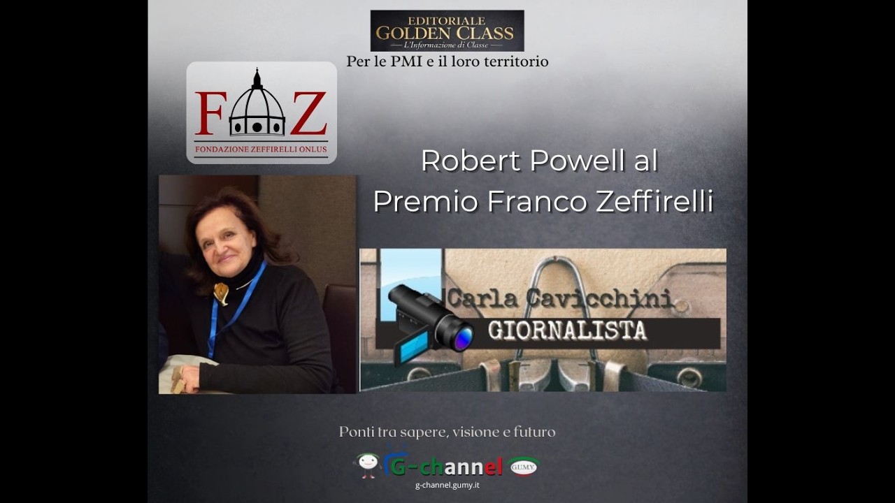 Robert Powell al Premio Franco Zeffirelli