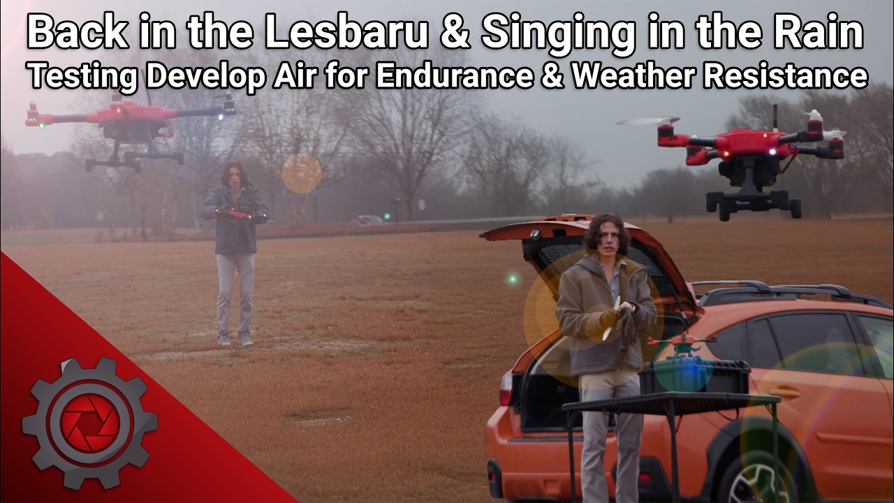 Back in the Lesbaru & Singing in the Rain | Testing Develop Air for Endurance & Weather Resistance