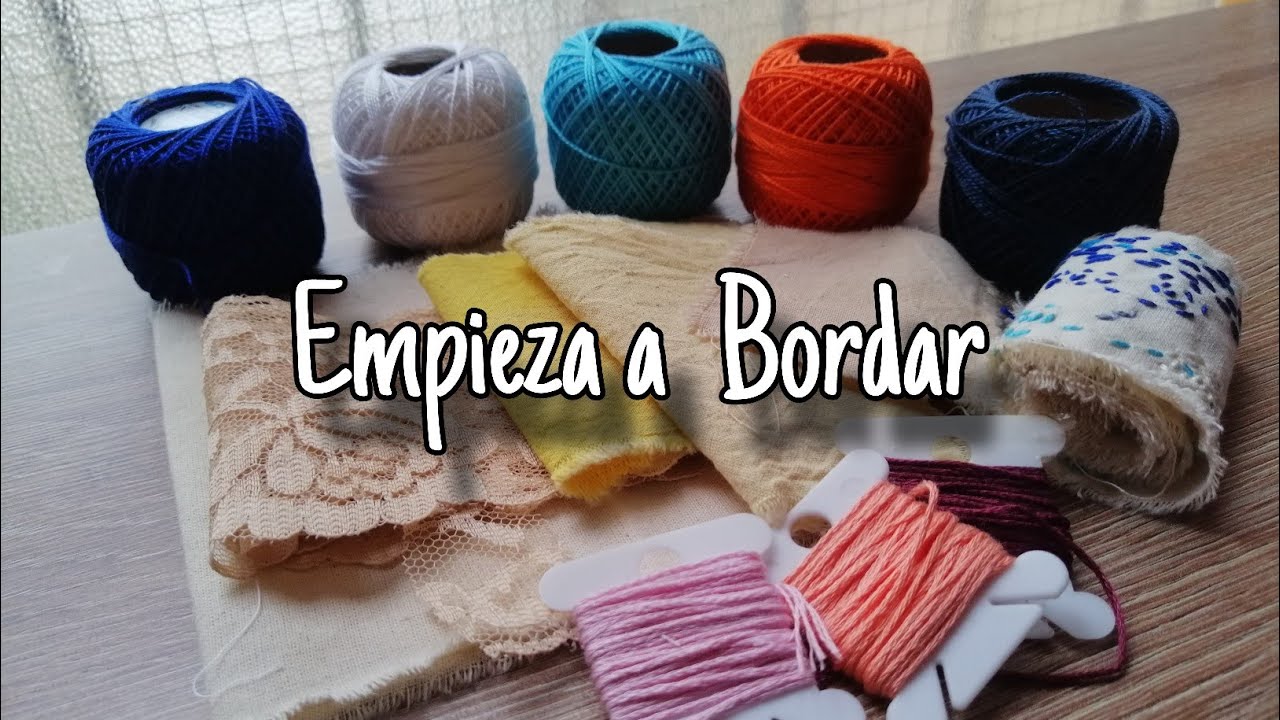 ♦️Un Bordado Bonito♦️ con lo más Fácil / Pocos Materiales y Creatividad