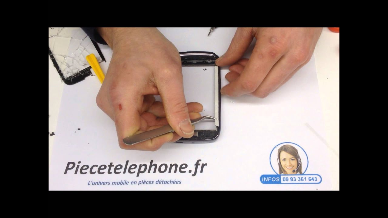 REMPLACEMENT VITRE TACTILE NOKIA LUMIA 610
