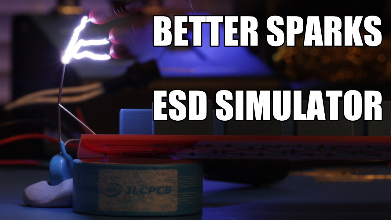 SDG #130 High Voltage Cockroft Walton Multiplier for ESD Simulator with PCBs from JLCPCB