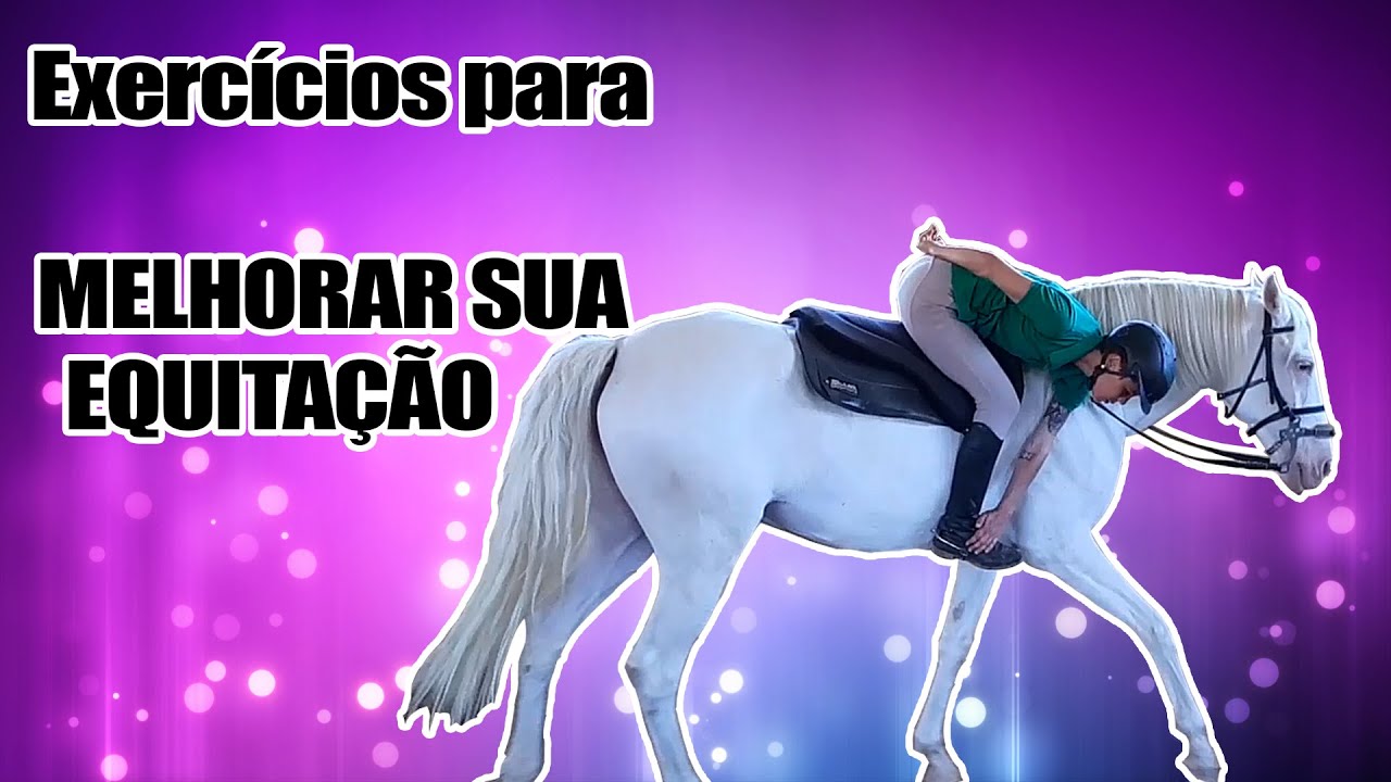 Exercícios de equitação para melhorar sua montaria
