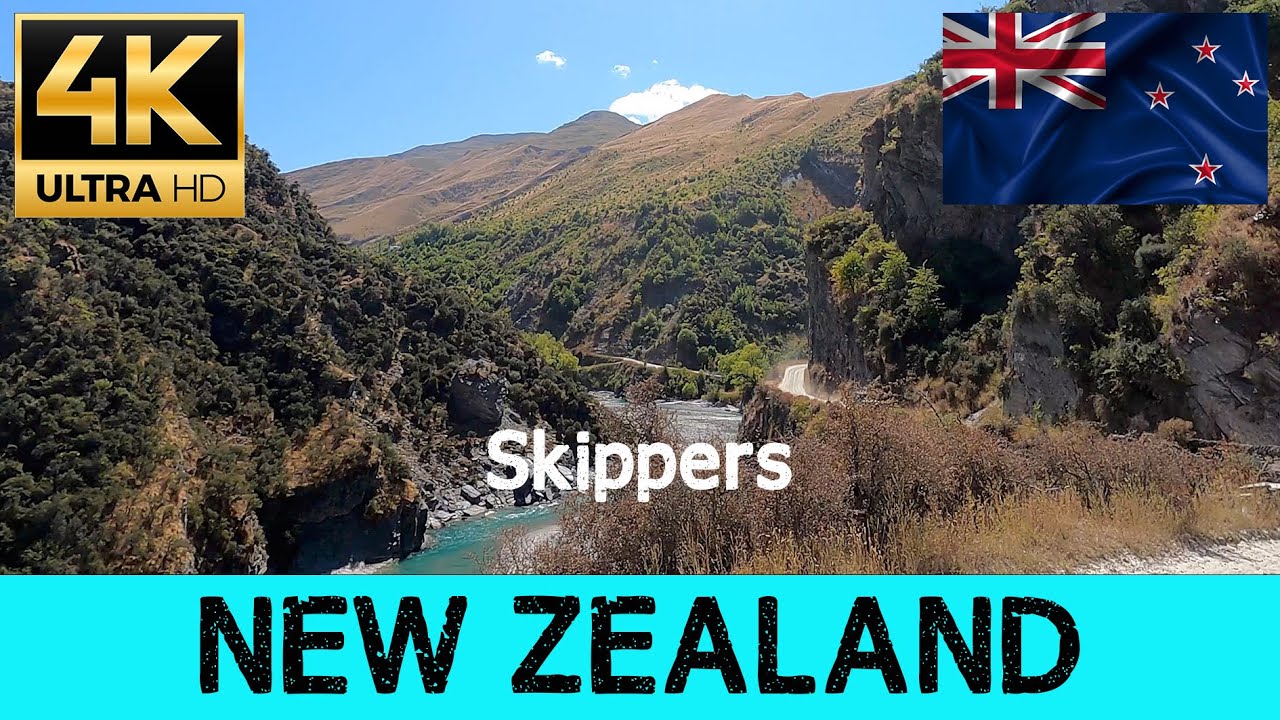 Skippers Road - the Dangerous and Uninsurable Road, Central Otago, New Zealand