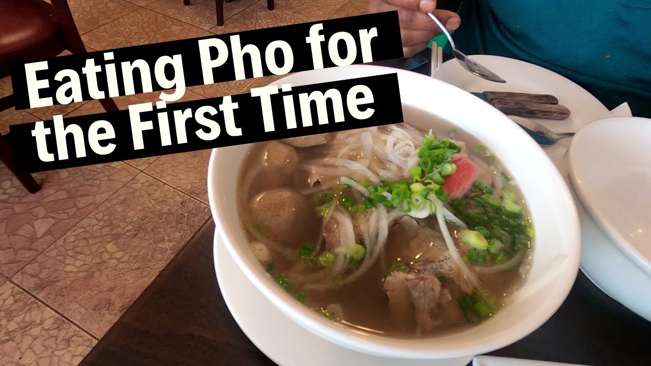 Vietnamese Food | Trying Pho For The First Time