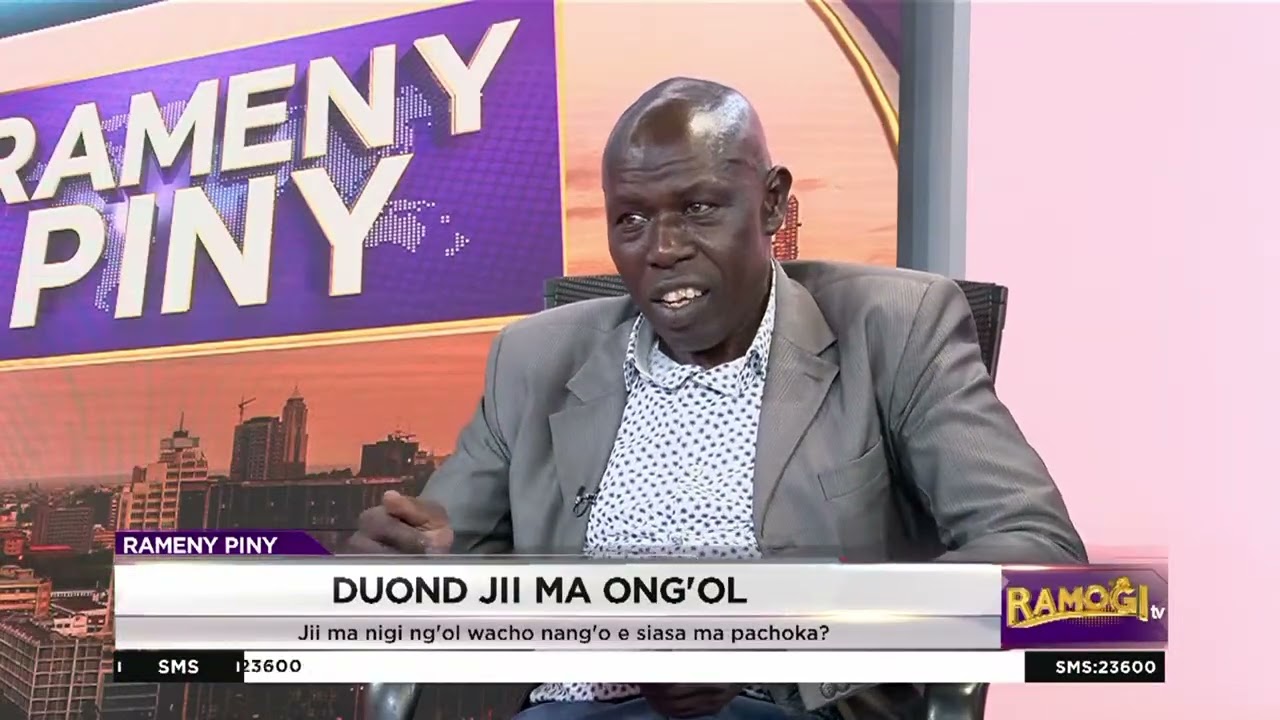 Kennedy Omollo: Ng'at ma nigi ng'ol odhi e debe nikech sera mage ok nikech ong'ol