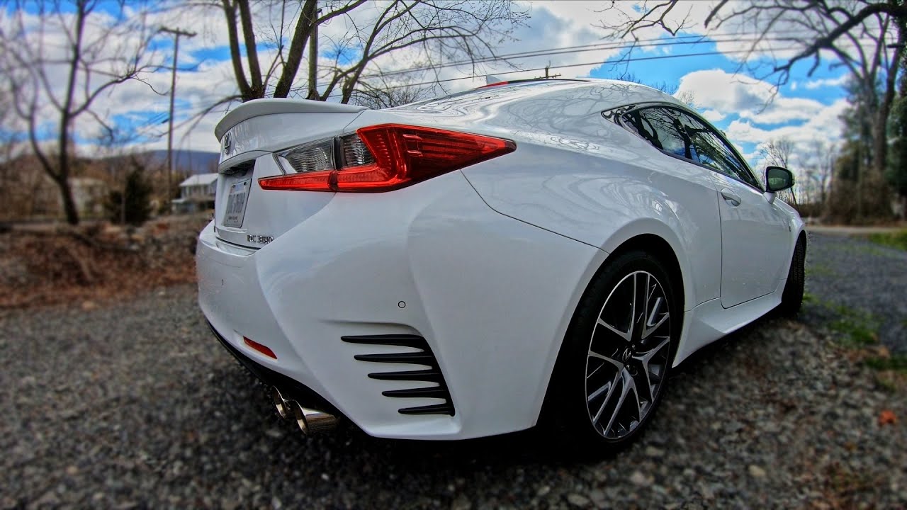 Mountain Roads In The Lexus RC 350