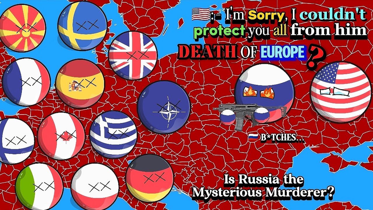 A Mysterious Murderer: Will the USA Be Able to Save the World From Him? PART 3 - Countryballs