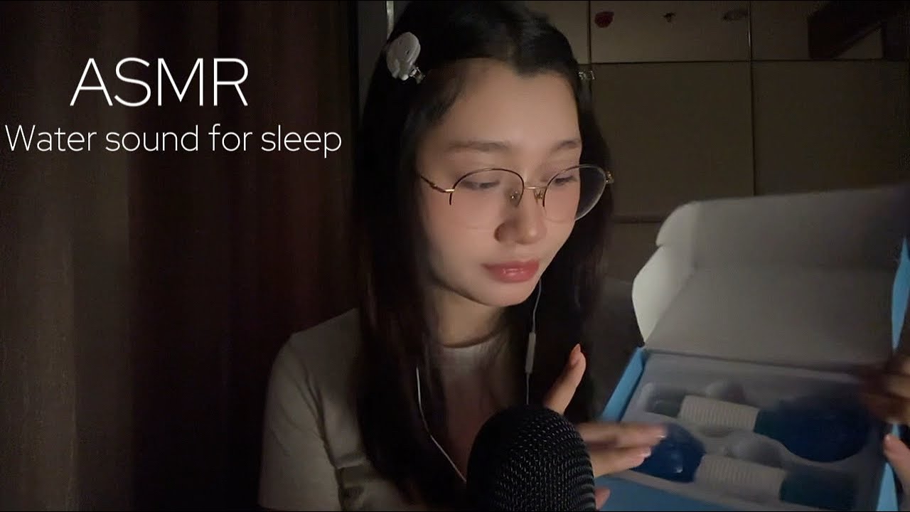 ASMR Thai Water sound for sleep เสียงน้ำบุ๋งๆ เสียงน้ำแจ๊บๆ 🔮💦
