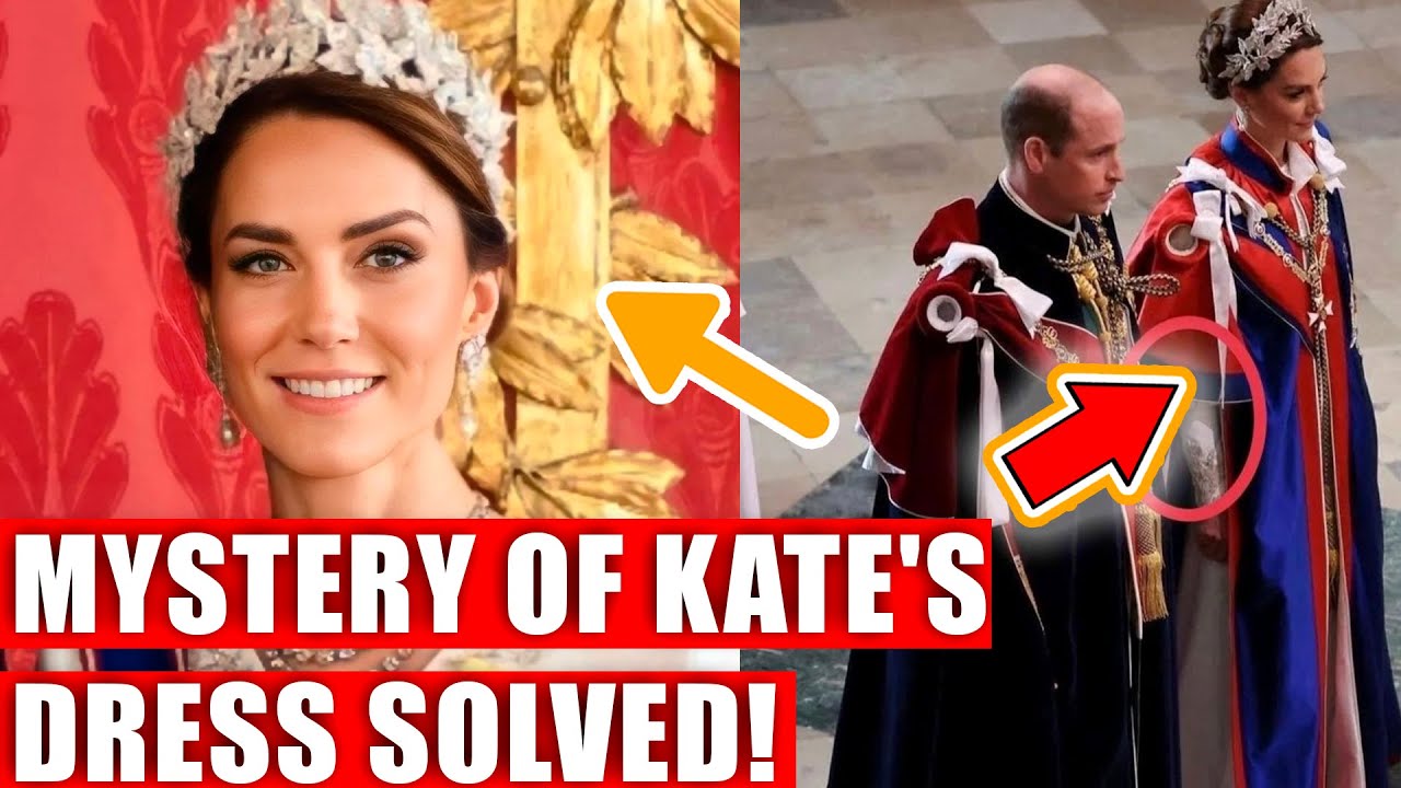 NO ONE COULD GUESS! THE MYSTERY OF PRINCESS CATHERINE OF WALES' DRESS AT THE CORONATION IS NOW SOLVE