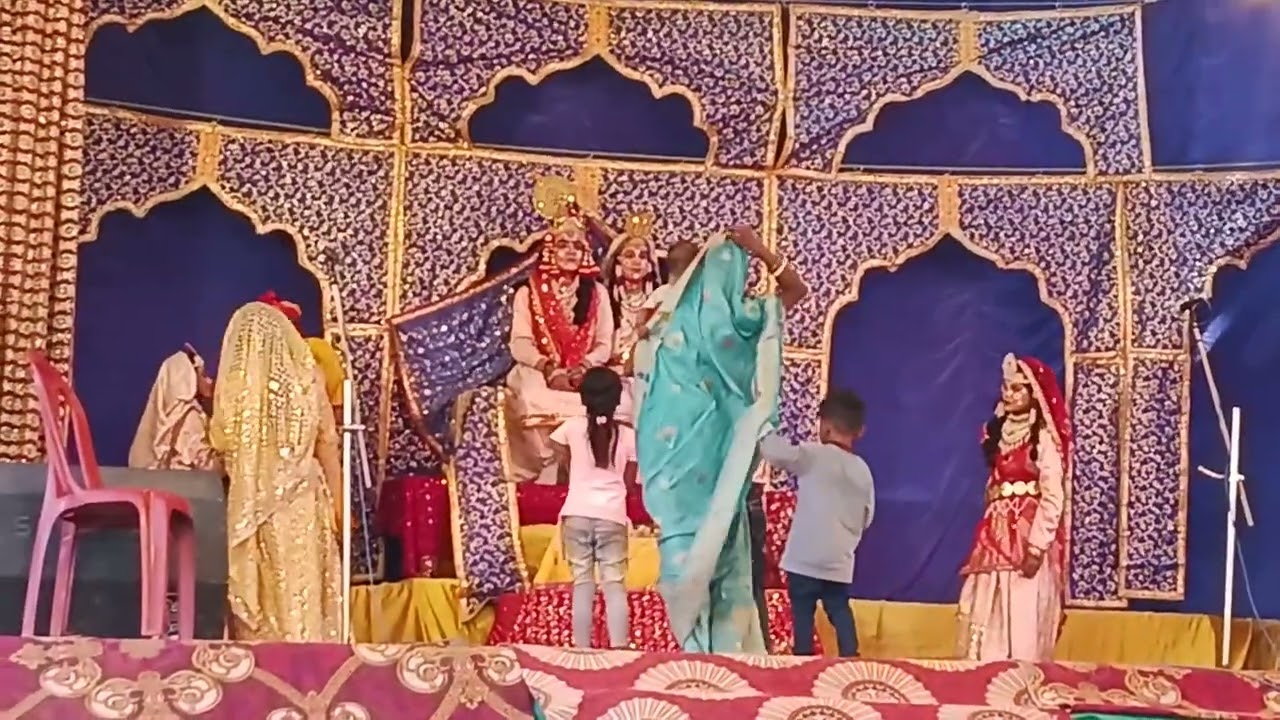 Krishna lila jhanki bangawn🔴🥀🦚