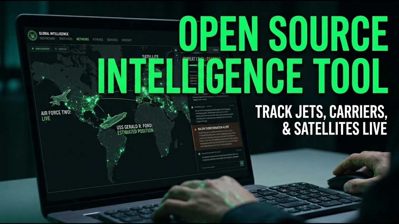 Этот Open-source инструмент отслеживает в реальном времени самолеты миллиардеров, спутники-шпионы...