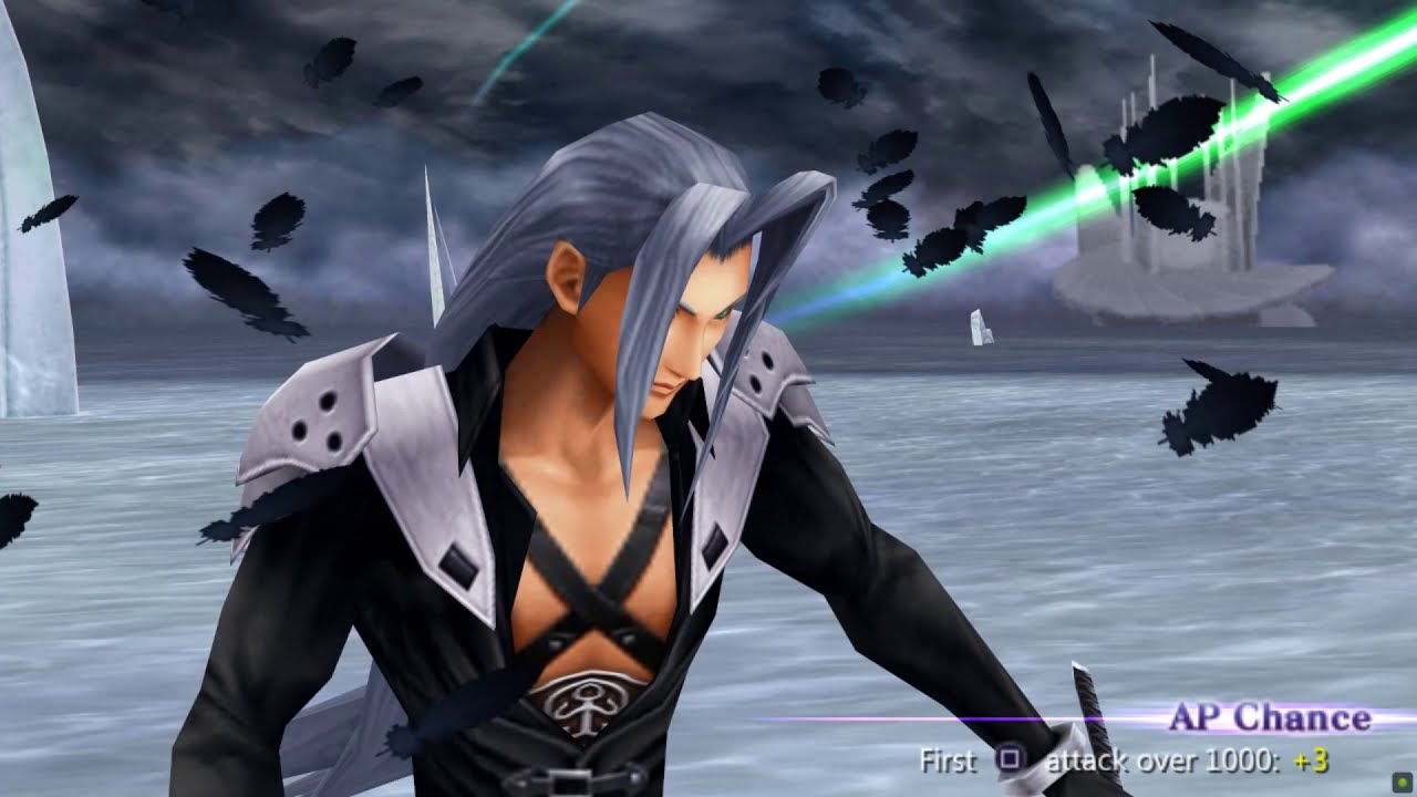 Sephiroth moveset Dissidia 012