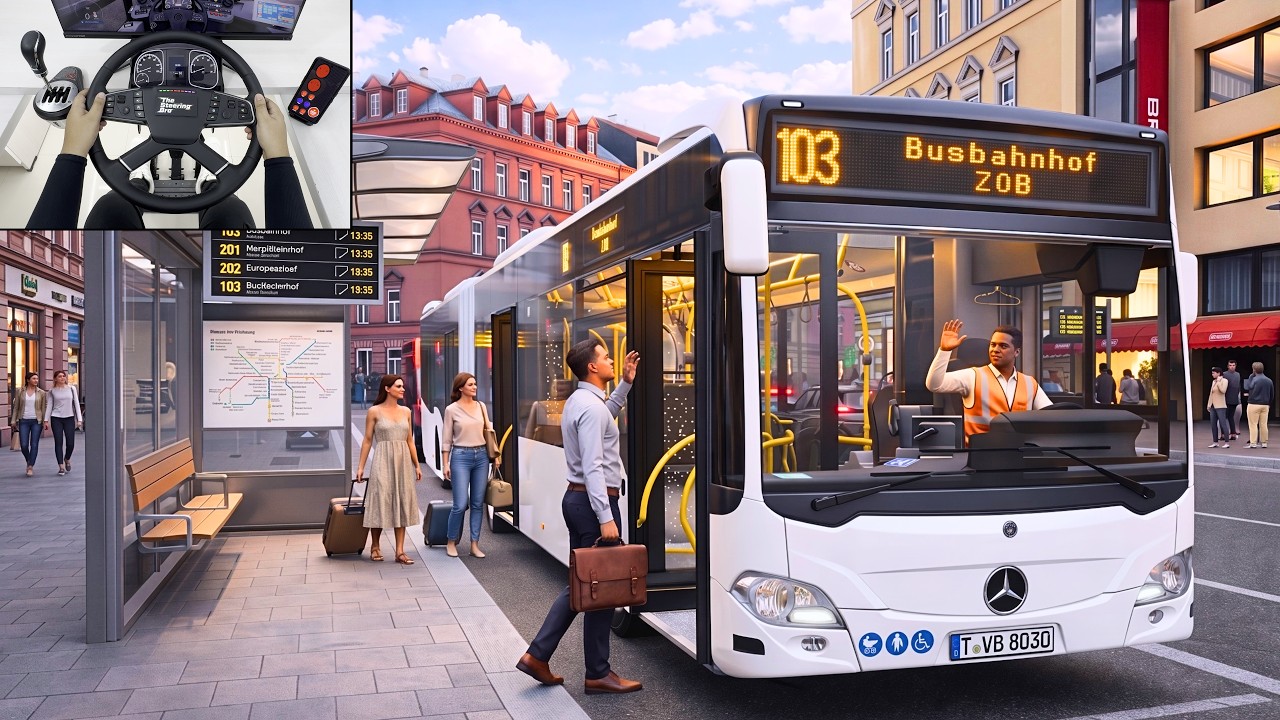 New City Transport Simulator 2026 &ndash; Dynamiczna pogoda | Rozgrywka na kierownicy