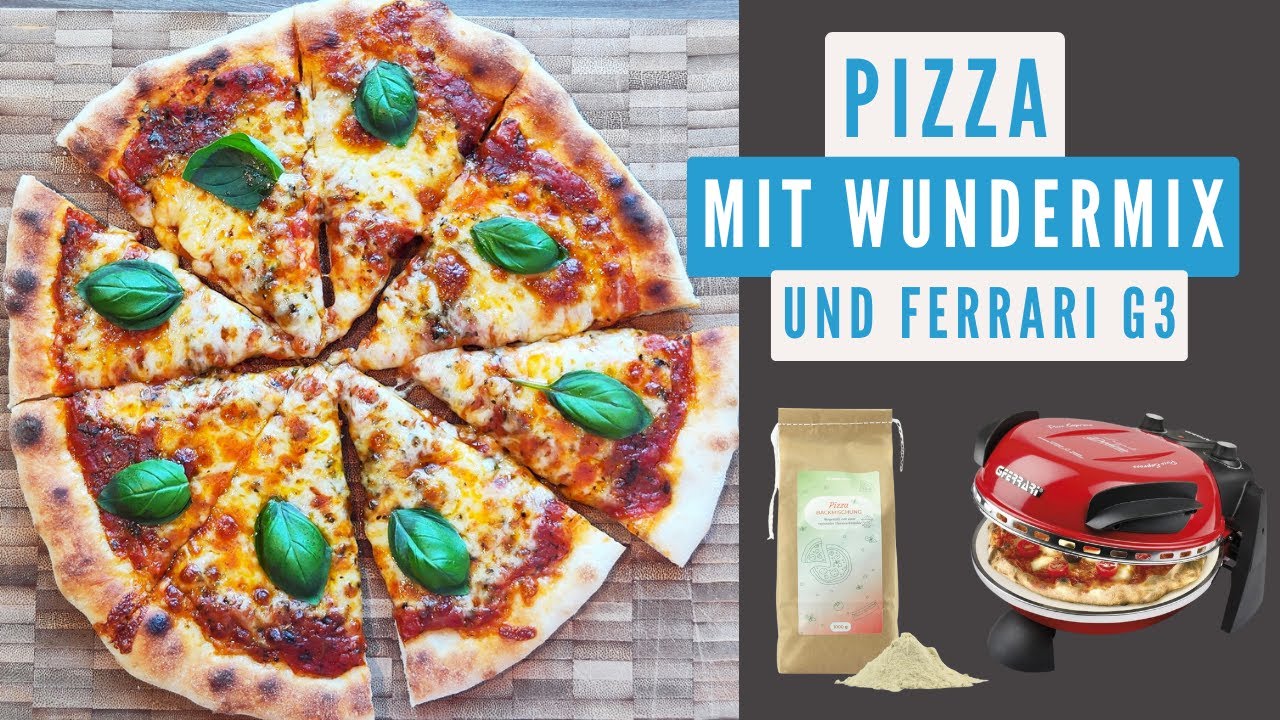 Pizzabackmischung von Wundermix I Wie schmeckt die Pizza? Ich teste sie im Pizzaofen Ferrari G3