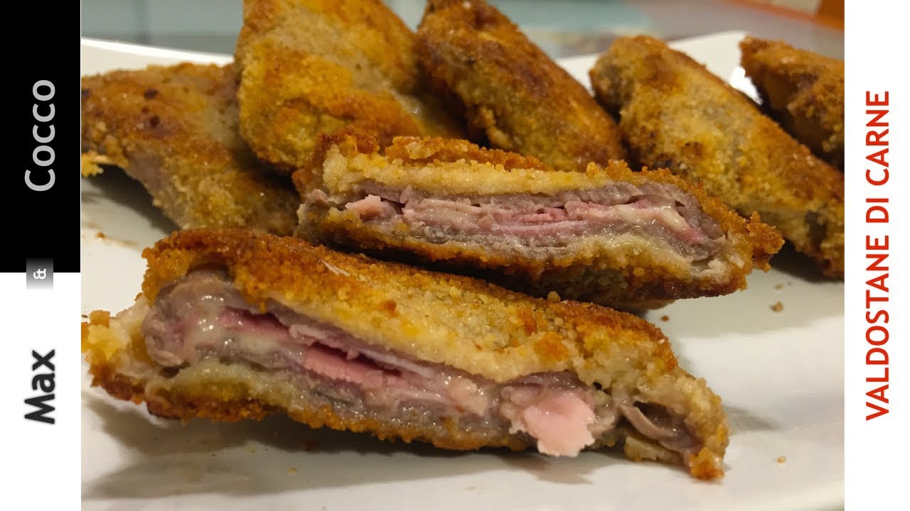 Valdostane di Carne Ricetta CLASSICA - Semplice e Veloce