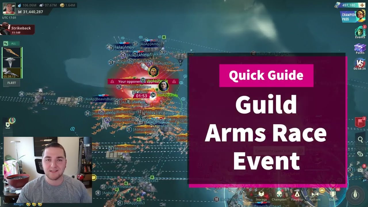 Foundation Galactic Frontier Beginner Tips - Guild Arms Race