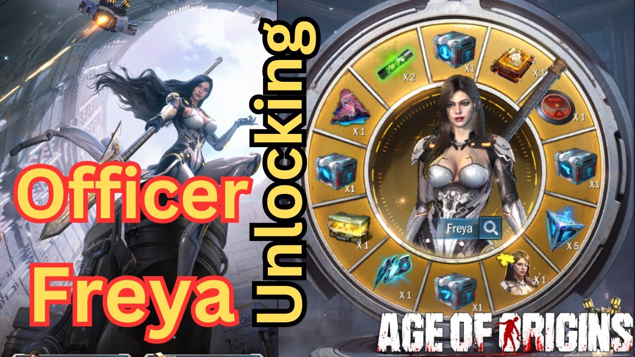 Age of Origins | НОВЫЙ ОФИЦЕР Фрейя #ageoforigins