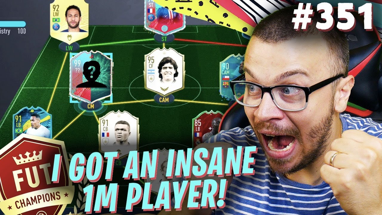 FIFA 20 I GOT ONE OF THE BEST 1 MILLION CARDS DURING TOTS MARKET CRASH for FUT CHAMPIONS!