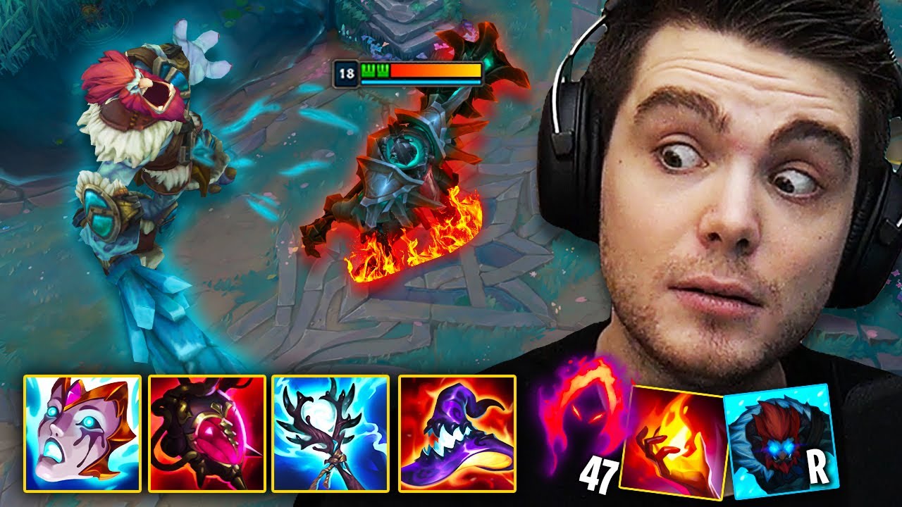 Čaroděj &Scaron;trůdl tě sp&aacute;l&iacute; jen přes ULT a IGNITE 🔥 (AP Trundle)