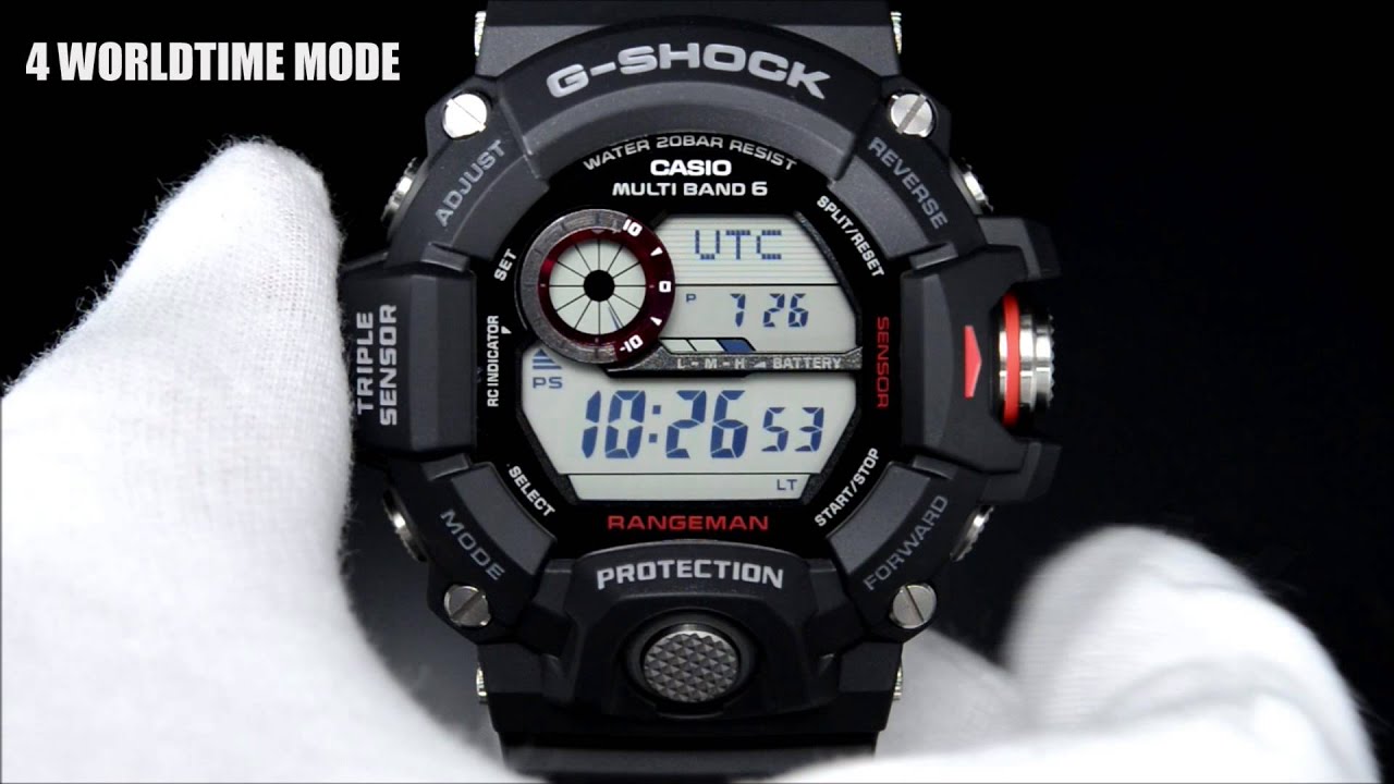 G-SHOCK MASTER OF G RANGEMAN GW-9400 Demonstration Gショック レンジマン デモンストレーション
