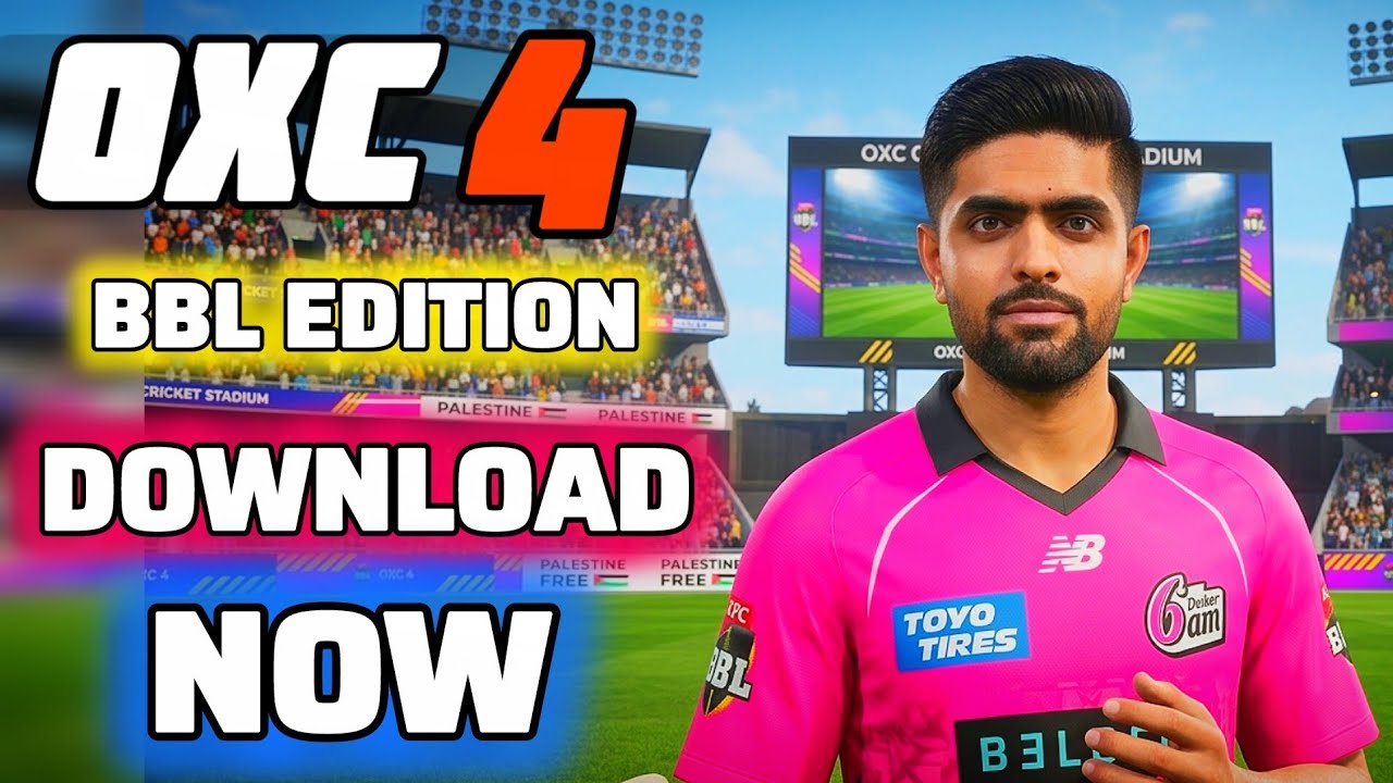 Osama X Cricket 4™ 🔥 BBL Edition Download Now | 🥶 Next-Gen Graphics Game is Here For Android ✨
