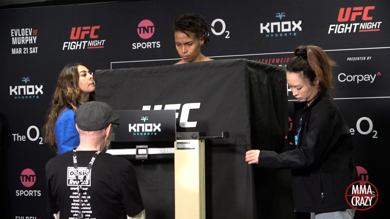 Luana Carolina MISSES WEIGHT BY 8 Pounds FIGHT OFF UFC London