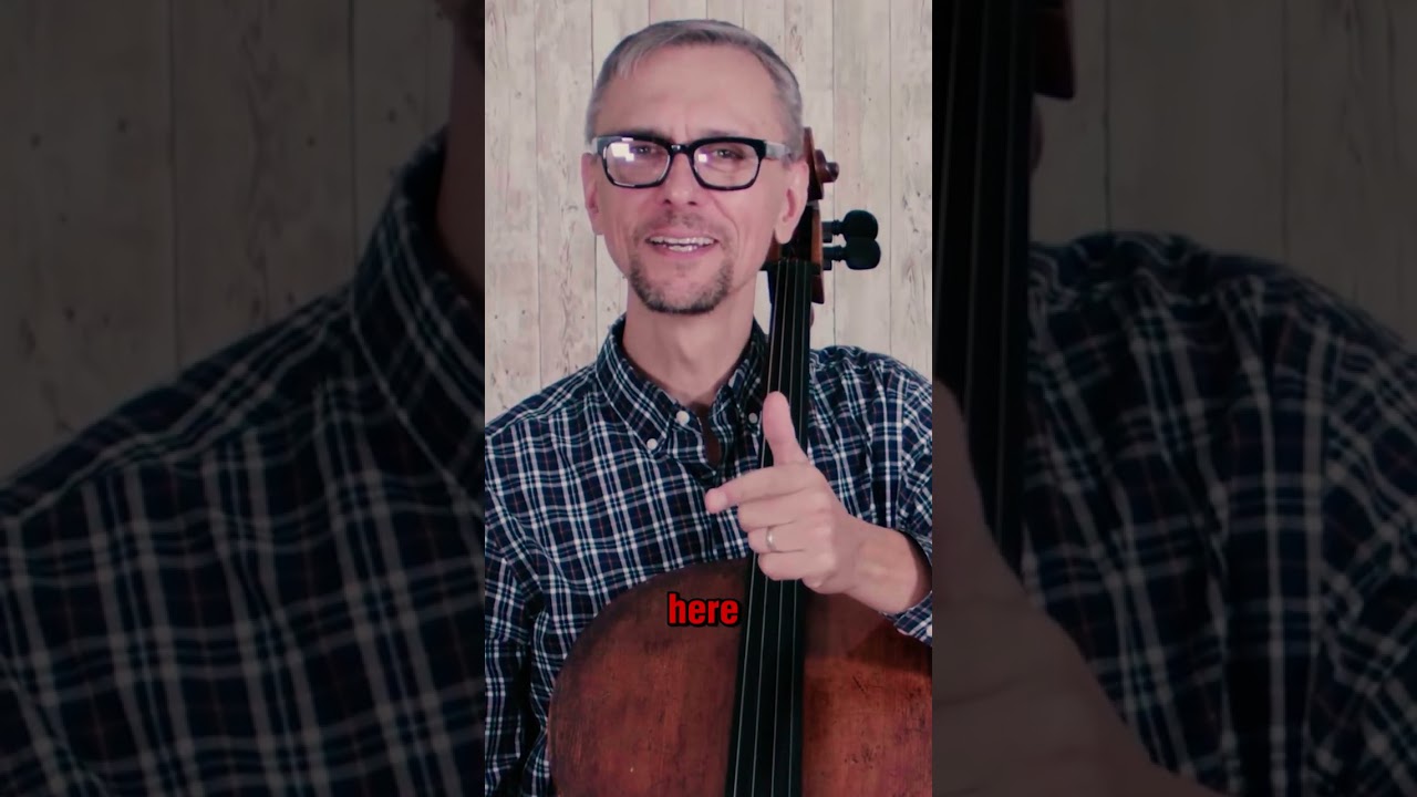 Вам нравится это вибрато? Проверьте свой большой палец 🎻 #урокиигрынавиолончели