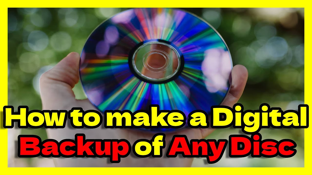 How to make Backup of Any Disc, DVD, BluRay, Game and Data Disc FOR FREE