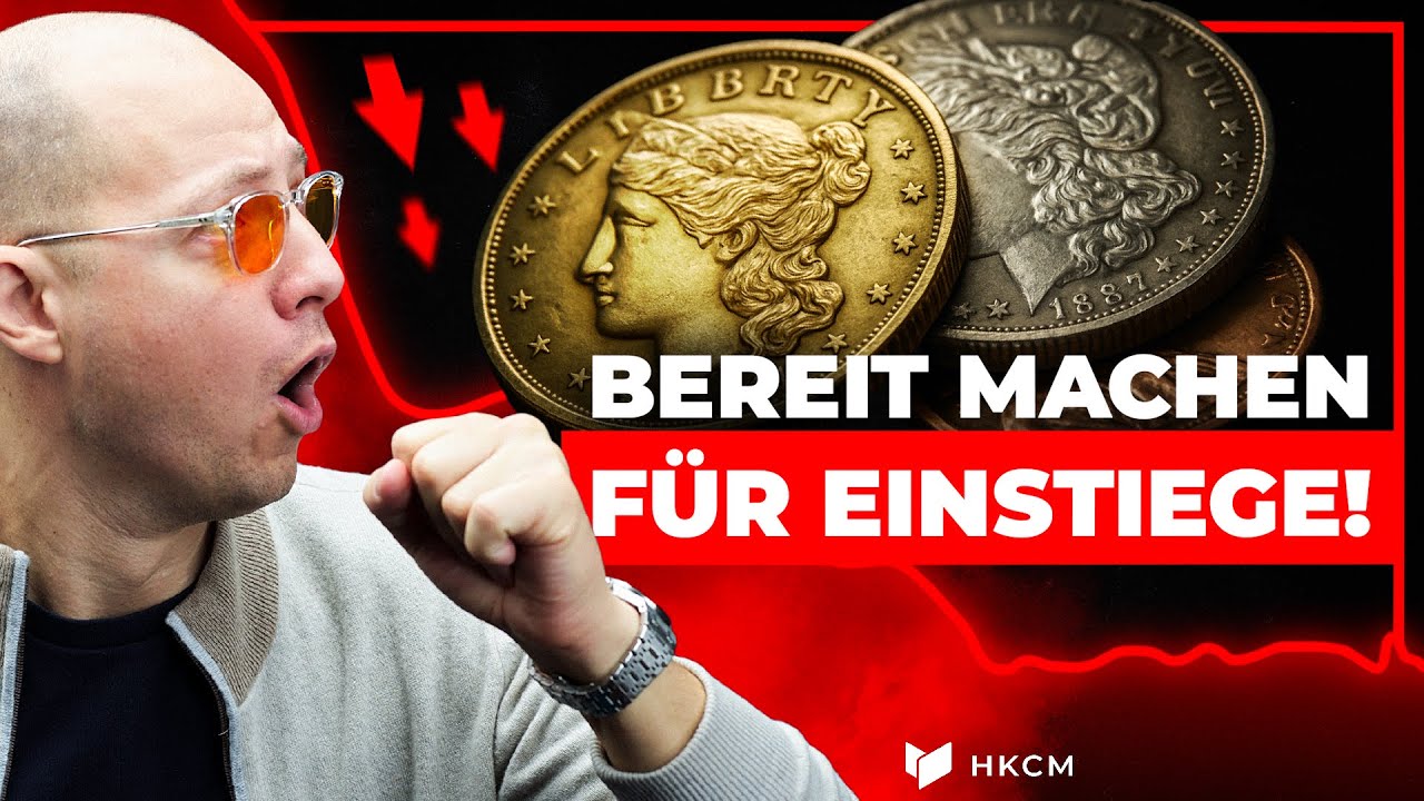 Gold st&auml;rkster Tagesverlust seit 2013! Jetzt kaufen wir Minenaktien!