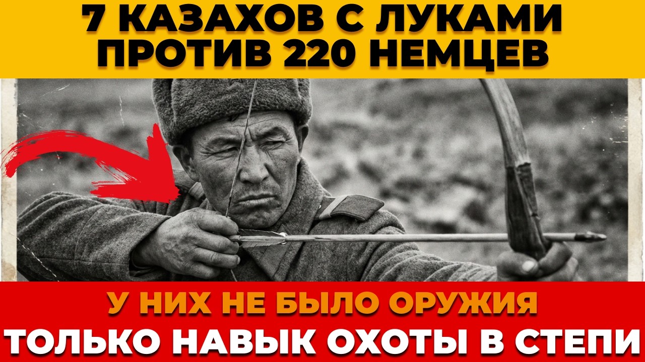 КАЗАХ вышел против НЕМЦЕВ с деревянным ЛУКОМ! То, что произошло ночью, ЗАСЕКРЕТИЛИ НА 80 ЛЕТ!