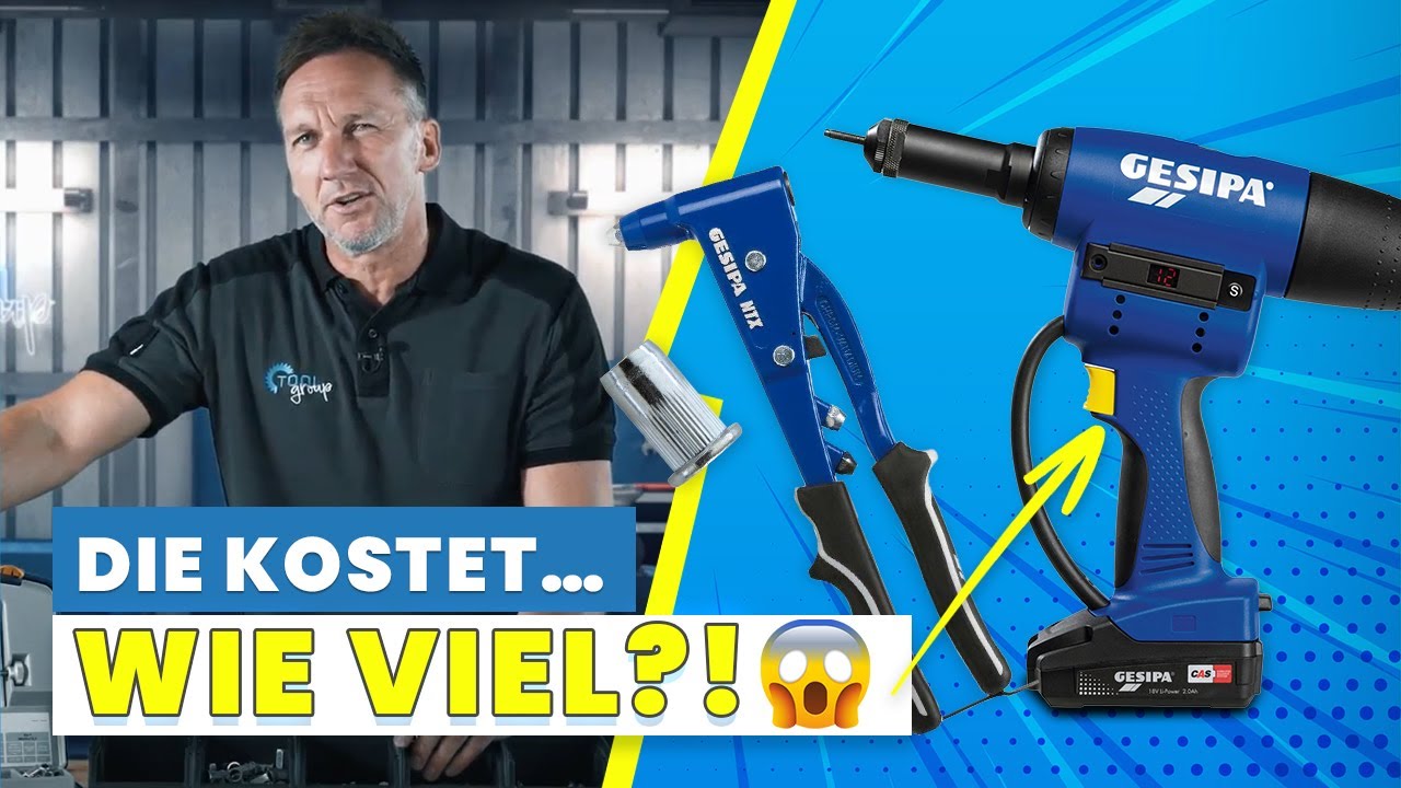 BLINDNIETMUTTERN – Wie BEFESTIGT man Nietmuttern richtig und auch OHNE Werkzeug?! || ToolGroup