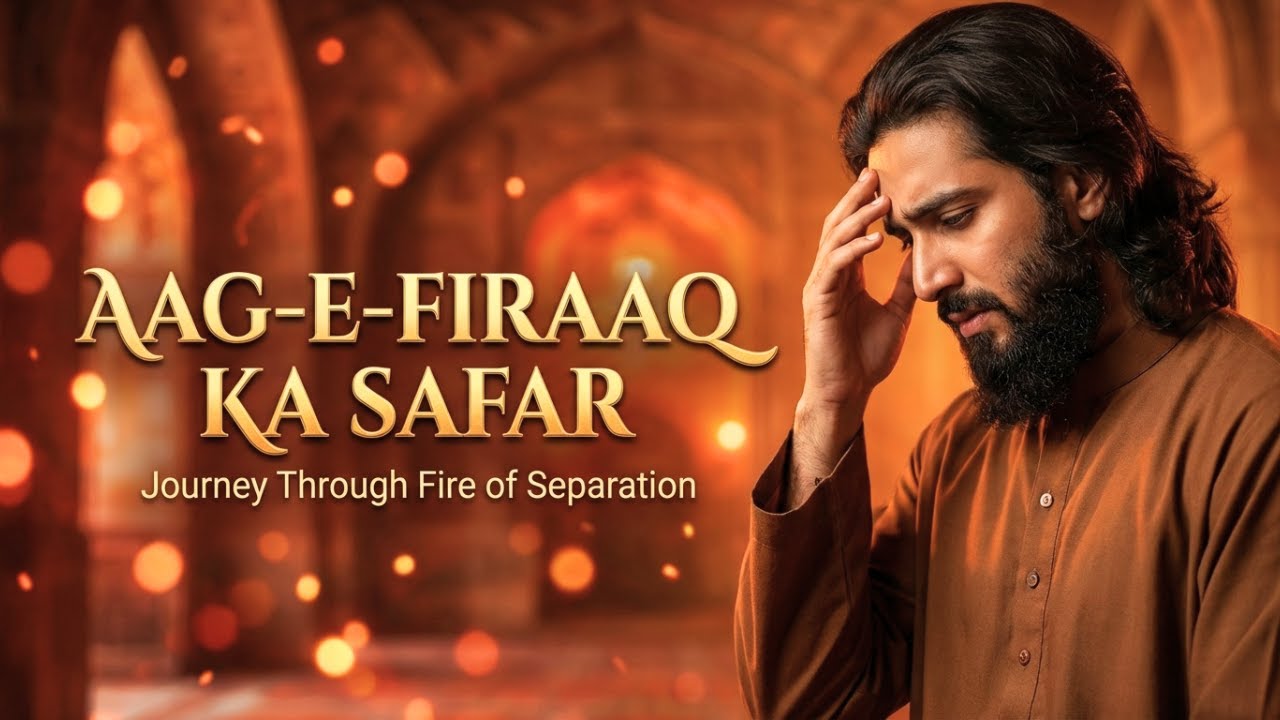 Aag-e-Firaaq Ka Safar - آتشِ فراق | Sufi Journey | Heart-Touching Kalam | Karb-e-Hunar