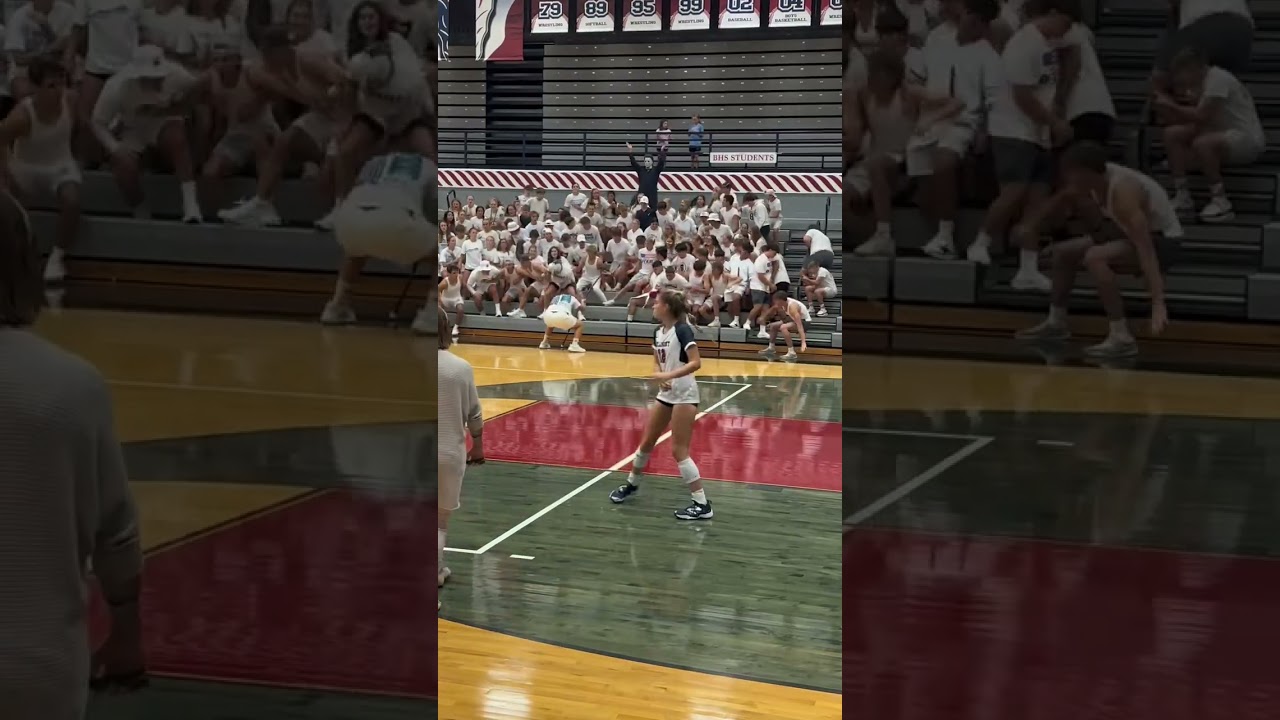 Michael Myers interrupts High School volleyball game