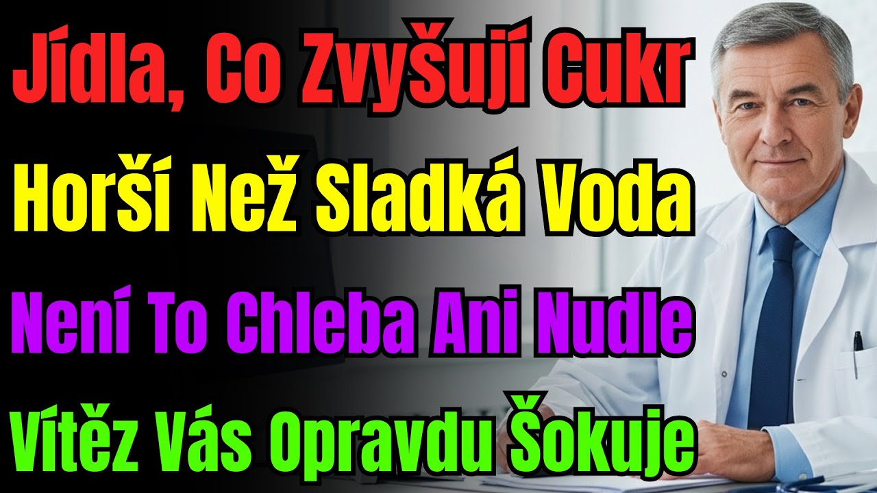 Horší než cukrová voda! Žebříček 10 potravin pro vysoký cukr. Číslo 1 vás šokuje.