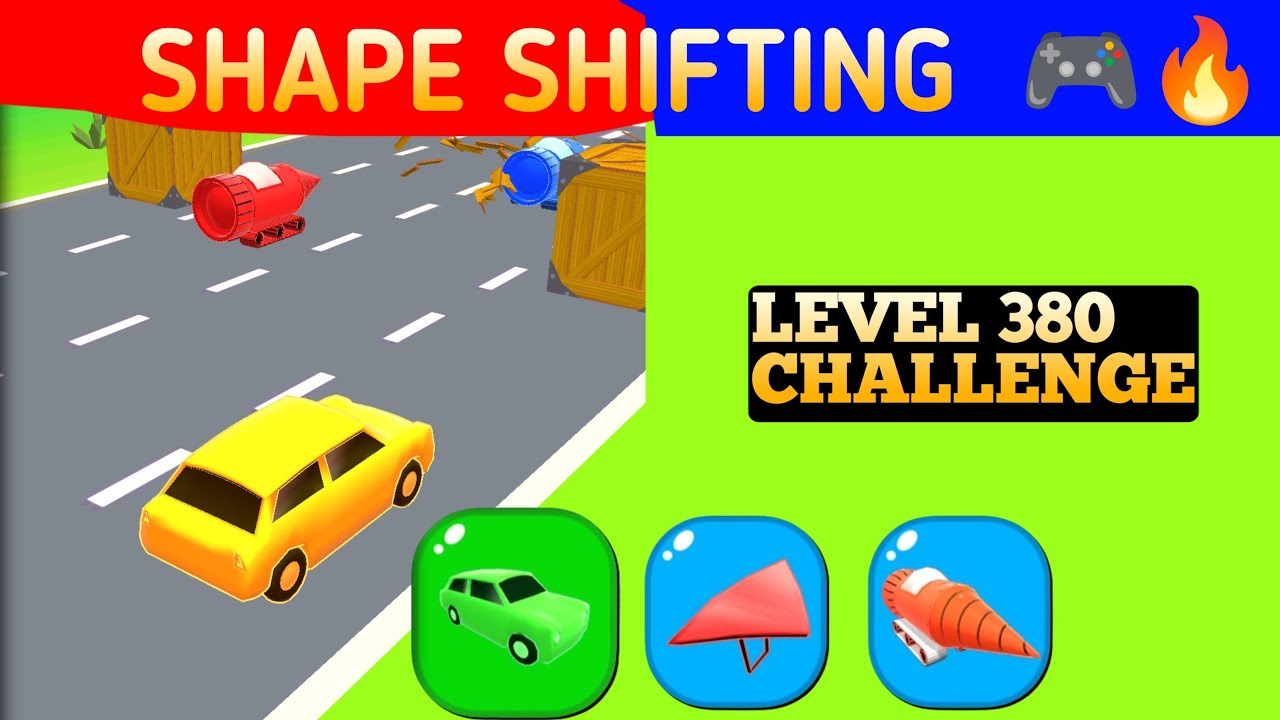 🔴 LIVE Shape Shifting Gameplay | Level 380 Challenge