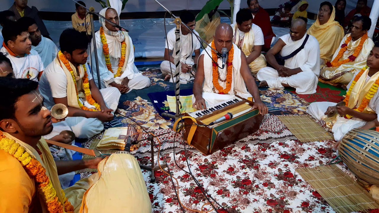 শ্রীমৎ মৃগাঙ্ক শেখর ব্রহ্মচারী মহারাজ।।অধিবাস কীর্তন পার্ট--০১।।