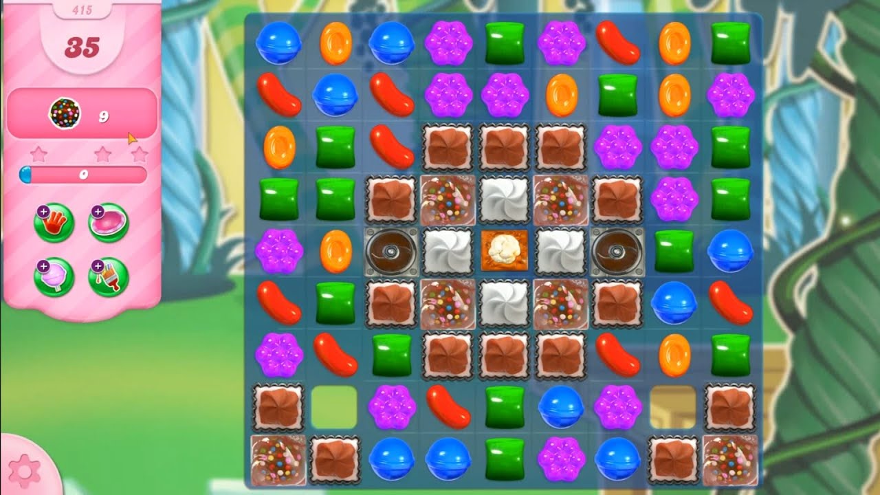 Candy Crush Saga Level 415 NO BOOSTERS