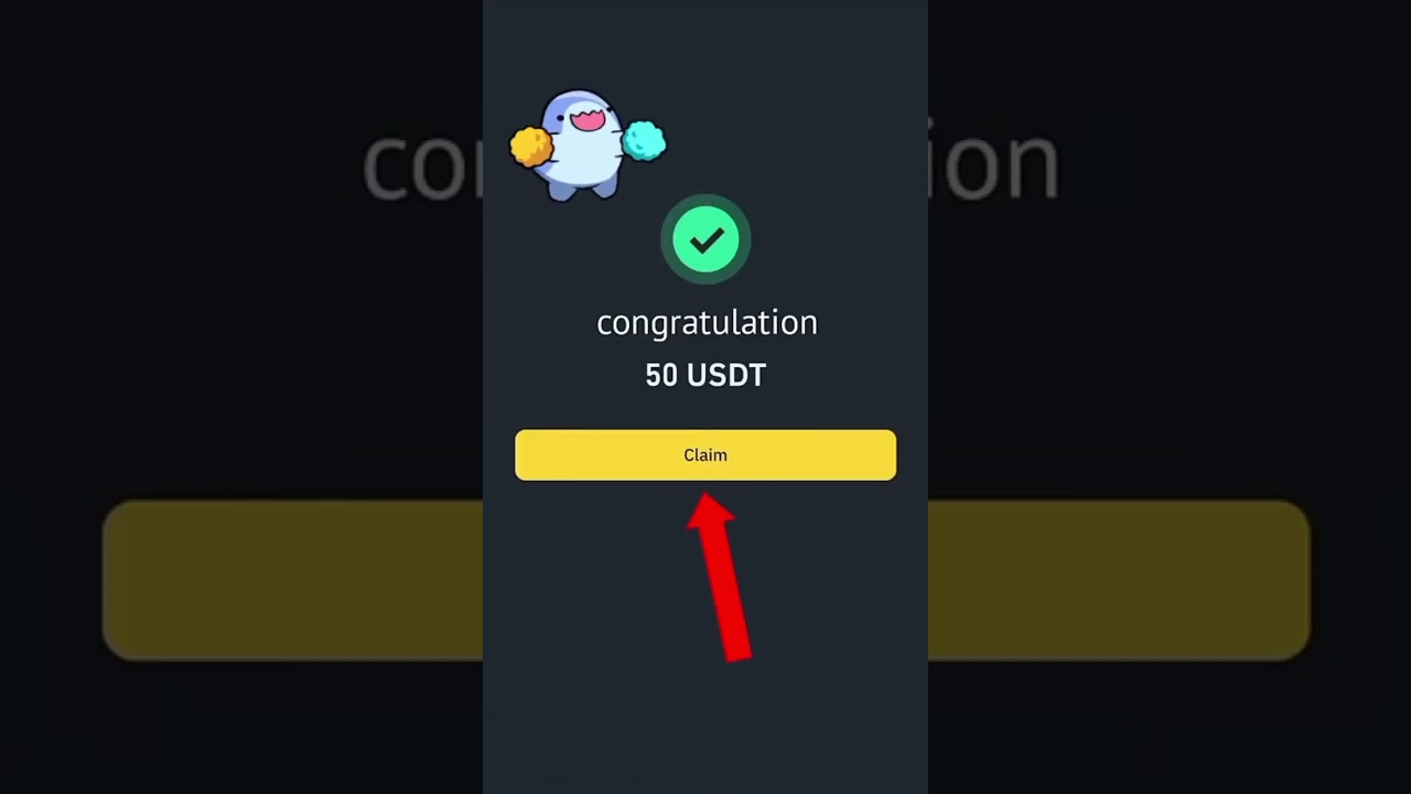 Hurry!! 😀 Claim free $50 USDT 💰 on Binance before it gets nerfed!!!#binance #crypto #usdt