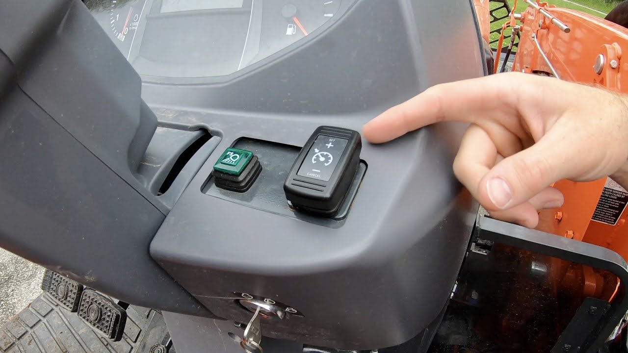 Adding Cruise Control to a Kubota L4060 Limited Edition