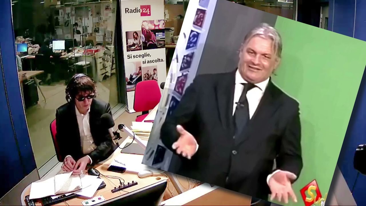Sergio Vessicchio insulta la guardalinee - La Zanzara 25.3.2019