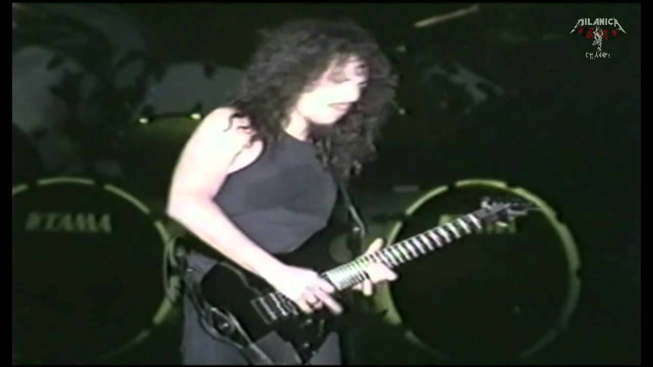 Metallica - RARE VIDEO - Instrumental Medley  - Milton Keynes UK 1993