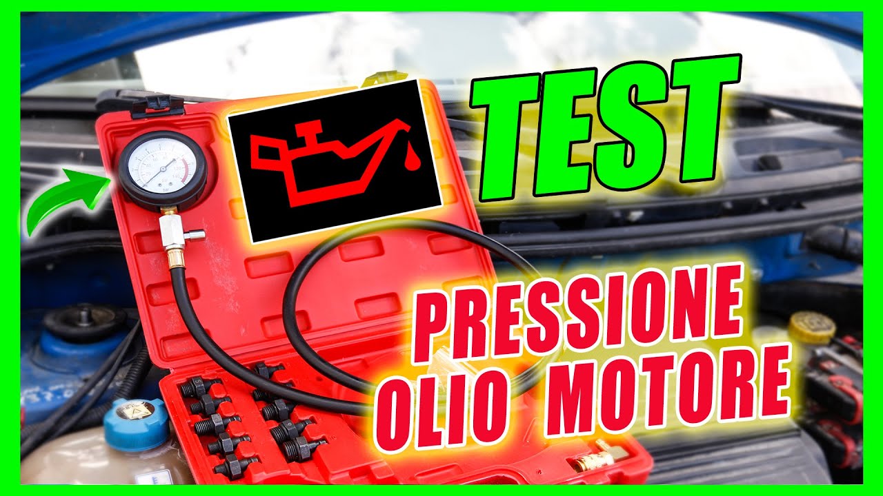 Effettuare il Test della Pressione Olio Motore dell'Auto usando il Kit Misurazione