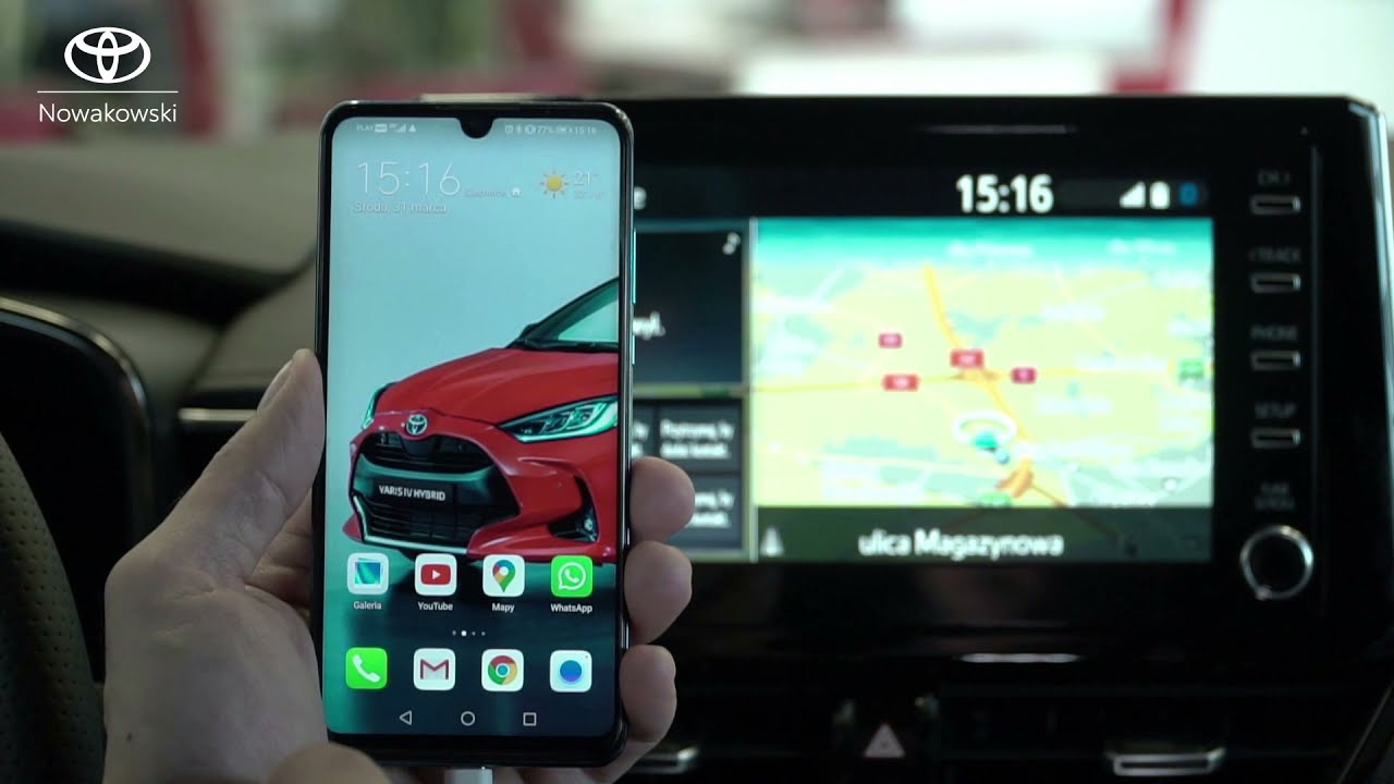 How to connect your phone to your Toyota? Bluetooth / Android Auto & Apple Car Play