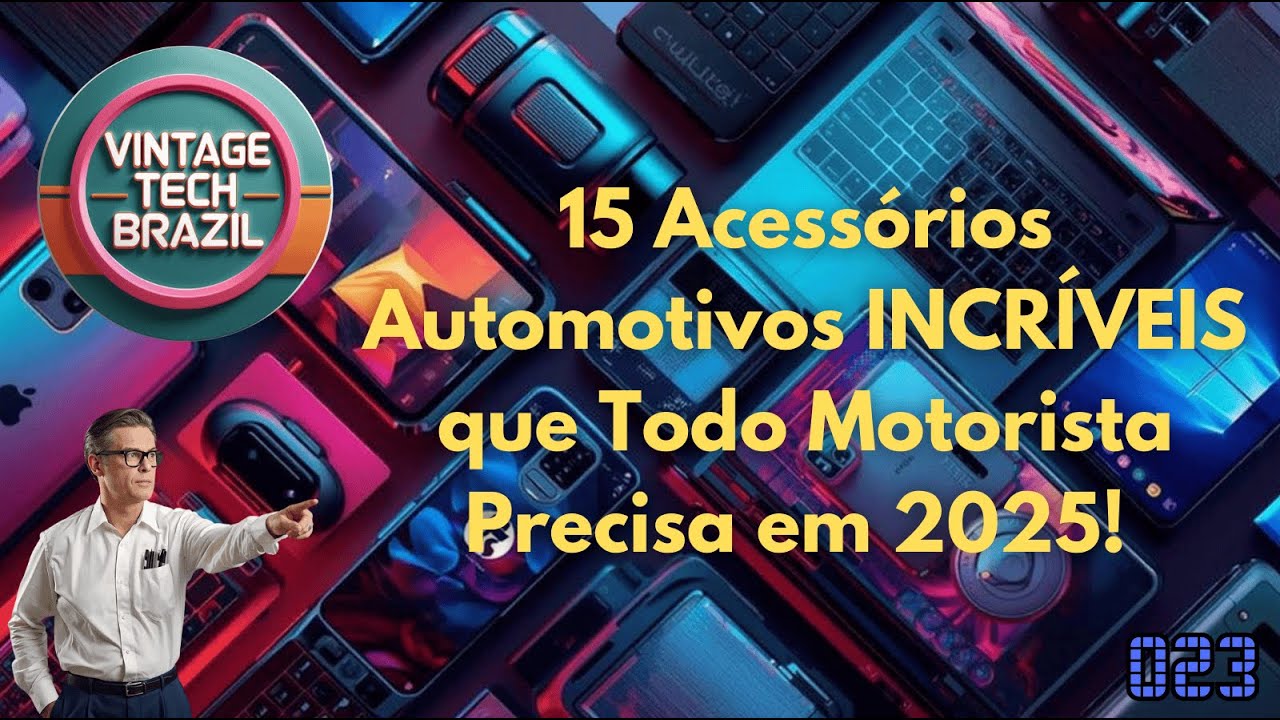 15 Acessórios Automotivos INCRÍVEIS que Todo Motorista Precisa em 2025! | Vintage Tech Brazil 023