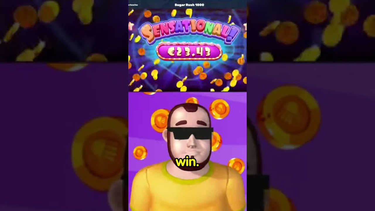 Sugar Rush 1000 BIG WIN 💰 HOLY MOLY! 