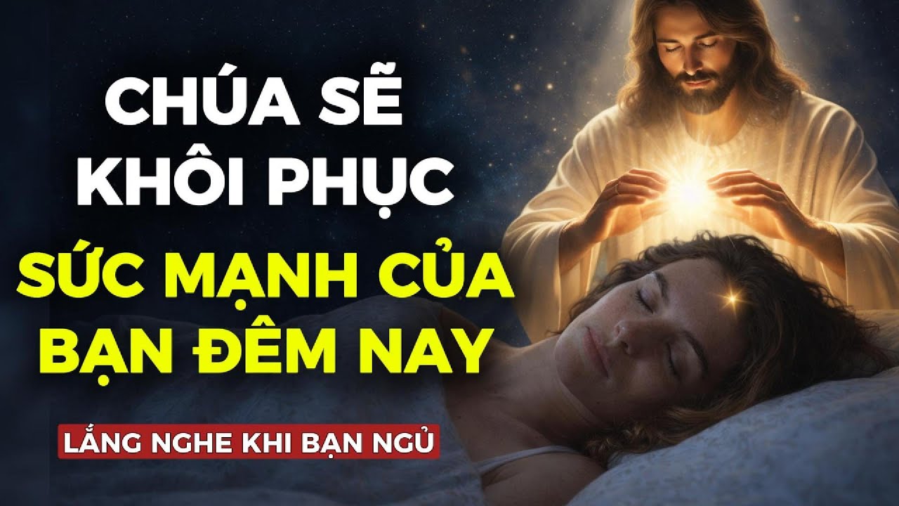 🔴LẮNG NGHE LỜI CẦU NGUYỆN NÀY TRƯỚC KHI NGỦ VÀ HÃY ĐỂ CHÚA LÀM MỚI BẠN