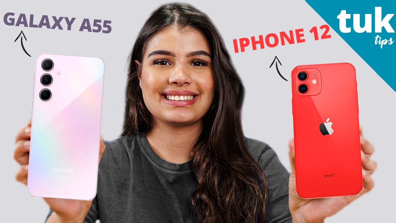 Galaxy A55 vs iPhone 12 Qual é o melhor para COMPRAR em 2025?