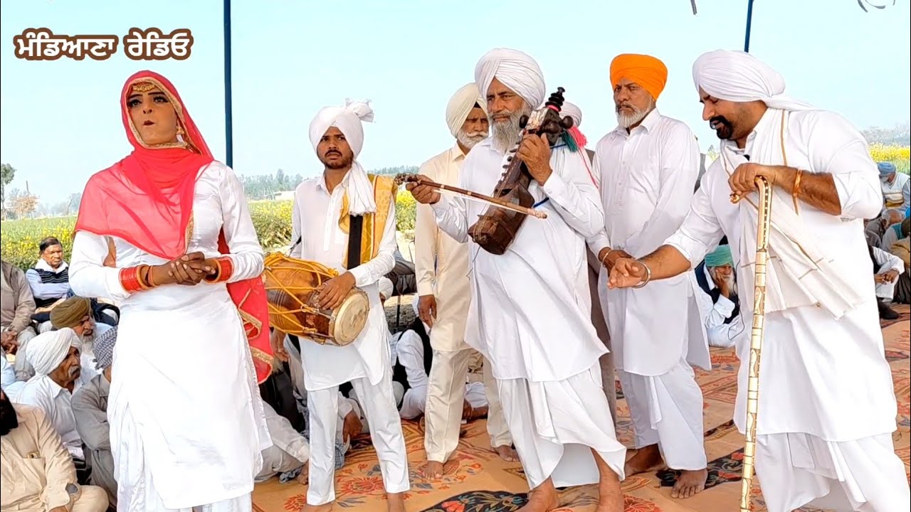 ਪਿੰਡ ਬਲਾਣਾਂ ਵਿੱਚ ਭਗਤ ਨਿੰਦਰ ਸਿੰਘ ਬੈਦਵਾਣ ਦਾ ਪੁਆਧੀ ਅਖਾੜਾ Puadhi Akhada Bhagat Ninder Singh Baidwan 