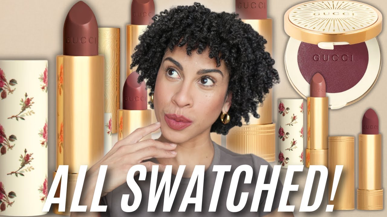 Testing New GUCCI: That Glow Blush & All New Lipsticks!